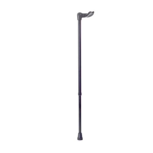 Bastone in alluminio anodizzato, manico anatomico destro - Brio, portata max 110 kg.