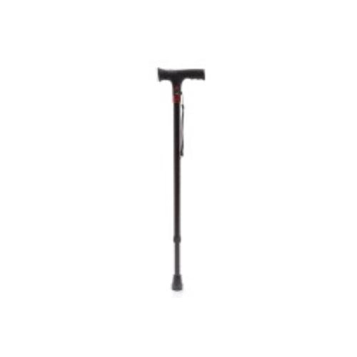 Bastone in alluminio con luce di cortesia e avviso acustico - Brio, portata max 100 kg.