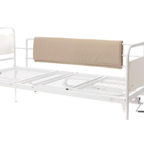 PARASPONDA IN POLIURETANO (Beige) (1270 x 25 x 660 mm) PIEGHEVOLE - FISSAGGIO CON VELCRO - PER LETTI DA DEGENZA - Venduto singolarmente
