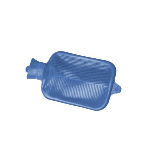 BORSA PER ACQUA CALDA (BLU) BILAMELLATA - IN PURA GOMMA - CONTENUTO 2L