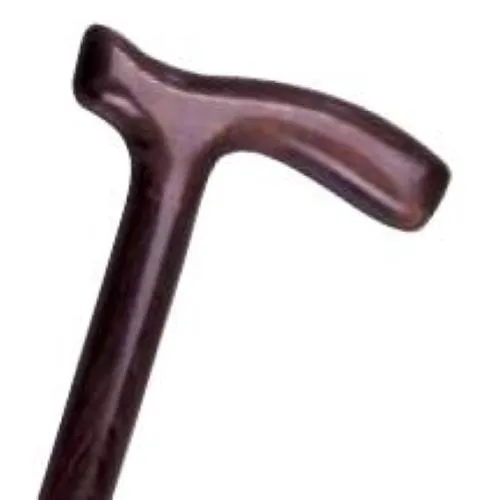 Bastone in legno di faggio, manico a T, Uomo - Brio, portata max 90 kg.