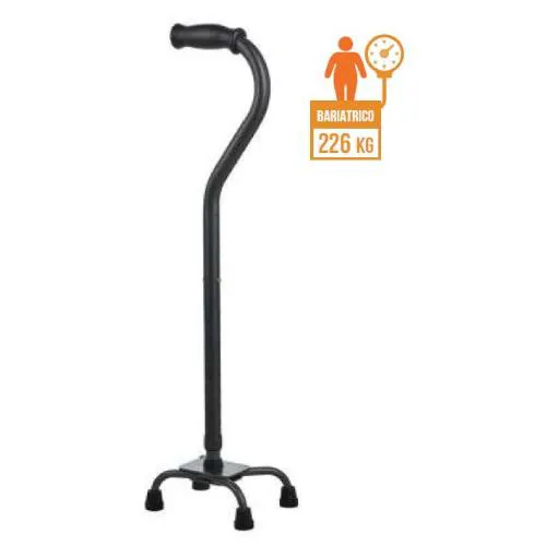 Quadripode in acciaio, impugnatura aperta in PVC - Brio HD, portata max 226 kg, confezione da 4 pezzi.
