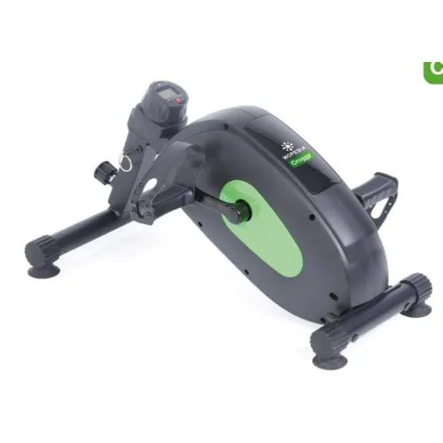 PEDALIERA MAGNETICA ATTIVA - ARTI SUPERIORI E INFERIORI - 8 livelli d’intensità - Display LCD - Ghiera di regolazione intensità - Cinturino incluso - Pedali ergonomici - Regolazione inclinazione - Adatta alla riabilitazione post-traumatica e fisioterapica