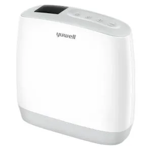CONCENTRATORE DI OSSIGENO – PORTATILE CON ALIMENTAZIONE A BATTERIA - Ad alta concentrazione (87% – 96%), leggero e portatile - Con borsa a tracolla - Regolazione del flusso su 4 livelli - Display LCD con indicazione della batteria