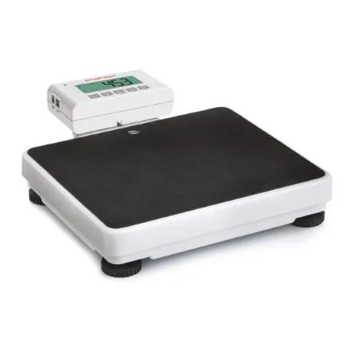 BILANCIA PESAPERSONE PORTATILE – Uso professionale – Display collegabile alla rete e al PC - Portata max: 300 Kg - Base in alluminio, pedana antiscivolo - Tara, On, Off, 0, Invio dati, Hold, BMI, BSA - Trasferimento dati USB con Smart Data Manager