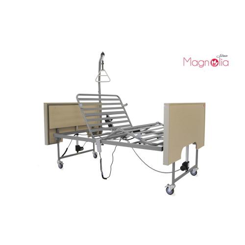 Letto degenza elettrico in legno 120 - Magnolia, portata max 185 kg.