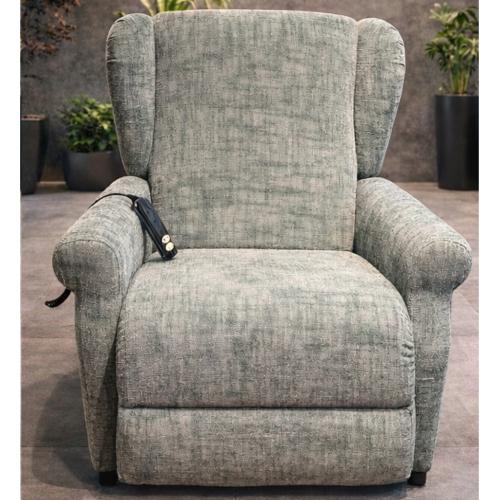 VANITY XXL - Poltrona relax a tre motori, colore (Sofia 09), largh. 87 cm, alt. 111 cm. Funzione alzapersona (metti in piedi), sistema roller maggiorato e doppia tavoletta prolunga piedi (di serie). Portata 180 kg.