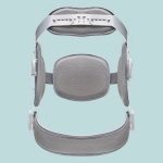b:joynz Jewett Brace Taglia L (90-105 cm bacino, 45-52 cm tronco) - Colore grigio: scarico a tre punti per stabilizzazione e correzione della cifosi, supporto bacino flessibile, pelotta sterno regolabile, telaio in metallo leggero e modellabile.
