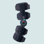 b:joynz Knee ROM - Taglia unica - Colore nero: limitazione ROM senza utensili con intervalli di 10 gradi, chiusura rapida, lunghezza regolabile, imbottitura laterale, modello ambidestro.
