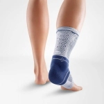 Bauerfeind AchilloTrain - Taglia 1 (circonf. caviglia 17-19 cm, ambidestro) - Colore Titan: tutore per scarico del tendine d'Achille con pelotta tendinea viscoelastica, tallonetta calcaneare inclusa per scarico aggiuntivo, dermocompatibile e traspirante.
