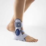 CaligaLoc Bauerfeind - Taglia 1 (Lato Destro) - Colore Titan: tutore per la parziale immobilizzazione dell'articolazione della caviglia, gusci anatomici in plastica, cuneo pronatore, indicato dopo lesioni gravi.