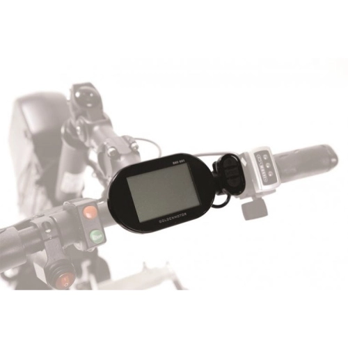 Display LCD; display di ricambio per la lettura di velocita' e autonomia residua per propulsore Tiboda.