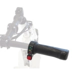 Acceleratore a manopola 36V; acceleratore a manopola tipo scooter, compatibile con versione 36V per propulsore Tiboda.