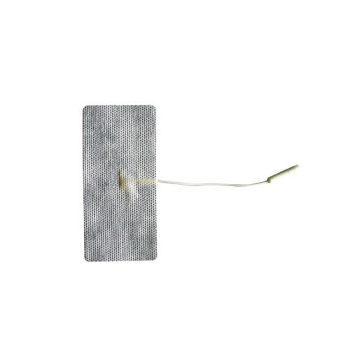 Elettrodi pregellati con filo 5x10 cm (4 pezzi). Misura 5x10 cm