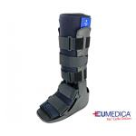 Walker Zero Impact Eumedica - Modello alto - Taglia S: aste sagomate e suola antiscivolo. Indicato per lesioni parti molli gamba, distorsioni caviglia moderate-gravi, fratture stabili.