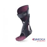 AFO Push Ortho Eumedica - Destra - Misura 1: sistema funzionale per il piede cadente, favorisce la corretta deambulazione in riabilitazione.