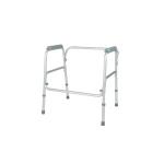 Sostegno per WC in alluminio, regolabile in altezza, smontabile, universale. Portata max 100 kg, braccioli in polipropilene, struttura in alluminio, indicato per persone con ridotta forza negli arti inferiori.