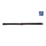 Cintura di sicurezza con fibbia a scatto e passante regolabile, nastro in nylon, lunghezza maggiorata regolabile 98-178 cm, per carrozzine e sedie comode, lunghezza regolabile 98÷178 cm, nastro in 100% nylon.