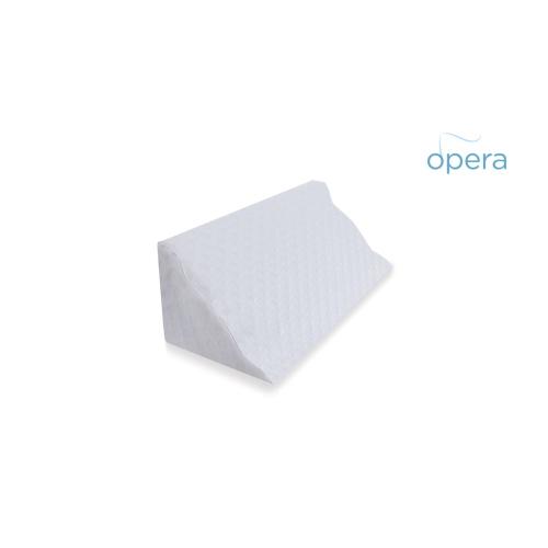 Posizionatore ergonomico triangolare, rivestimento in poliestere, L 60x25x20 cm, sfoderabile e lavabile, forma triangolare ergonomica, dimensioni: L 60 x P 25 x H 20 cm, rivestimento sfoderabile, interno in poliuretano tagliato d36.