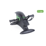 Pedaliera da riabilitazione elettrica per arti superiori e inferiori, 15 livelli di intensità (9 passivi e 6 attivi), display LCD, telecomando, pedali ergonomici anche per le mani, piedini antiscivolo, cinturino incluso.