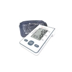 Sfigmomanometro automatico digitale da tavolo per la misurazione della pressione arteriosa a casa e in ambito professionale - display LCD 3", memoria per 2 utenti, rilevamento aritmia, gonfiaggio automatico
