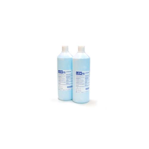Gel conduttivo per ultrasuoni, 1 kg, idrosolubile e non untuoso, compatibile con le superfici di elettrodi e sonde. Flacone da 1 kg.