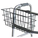 CESTINO PER DEAMBULATORI AD UN PULSANTE MARCA MORETTI - MISURE BASE INFERIORE 35x10x17 cm, BASE SUPERIORE 40x14 cm