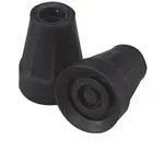 PUNTALE NERO IN GOMMA Ø 16mm PER STAMPELLE AVAMBRACCIO MODELLI RP701 E RP705 - GOMMA MORBIDA