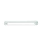 MANIGLIA DI SICUREZZA 60 cm (PVC) PER BAGNO -TUBO DI Ø 36mm - CON FISSAGGIO AL MURO - UTILIZZABILI VERTICAMENTE O ORIZZONTALMENTE - CON SUPERFICIE RIGATA PER UNA PRESA MIGLIORE - IDEALE PER PERSONE CON DIFFICOLTA' NELL'ALZARSI E SEDERSI SUL WC