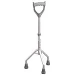 Tripode per bambini, base larga, manico chiuso - Brio, portata max 80 kg, confezione da 4 pezzi.