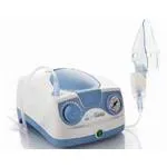 AIR THERAPY - APPARECCHIO PER AEROSOL TERAPIA PROFESSIONALE - A PISTONE CON CASSA IN ABS - SILENZIOSO, PRATICO E SEMPLICE DA UTILIZZARE - AMPIO VANO PER ACCESSORI E FARMACI
