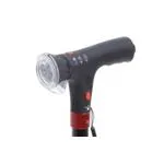 Bastone in alluminio con luce di cortesia e avviso acustico - Brio, portata max 100 kg.