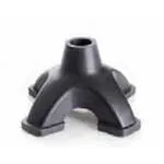 PUNTALE IN GOMMA CON BASE APPESANTITA (Adatto per tubo Ø 18 - 19 mm) CONSENTE DI TENERE IL BASTONE IN POSIZIONE VERTICALE QUANDO NON UTILIZZATO