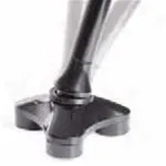 PUNTALE OSCILLANTE IN ALLUMINIO (Adatto per tubo Ø >16.1 - 18.8 mm) CONSENTE DI TENERE IL BASTONE IN POSIZIONE VERTICALE QUANDO NON UTILIZZATO