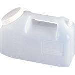 CONTENITORE A TANICA PER RACCOLTA URINE 24 ORE IN POLIETILENE - CAPACITÀ 2500 ml - P: 325 mm