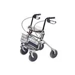 Rollatore 4 ruote - Rollator in acciaio verniciato, leggero, pieghevole e indicato per l’uso in ambienti esterni. portata max 130Kg