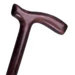 Bastone in legno di faggio, manico a T, Uomo - Brio, portata max 90 kg.