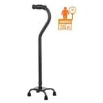 Quadripode in acciaio, impugnatura aperta in PVC - Brio HD, portata max 226 kg, confezione da 4 pezzi.